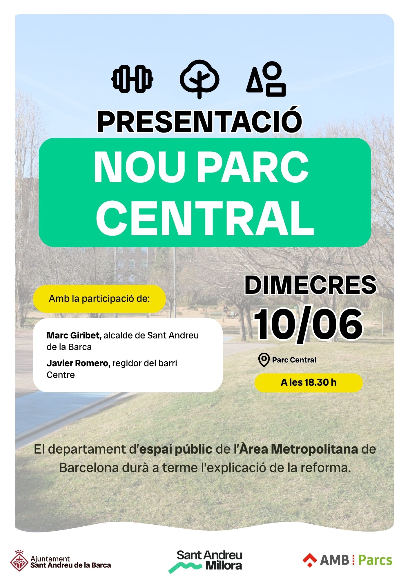 Presentació del nou Parc Central